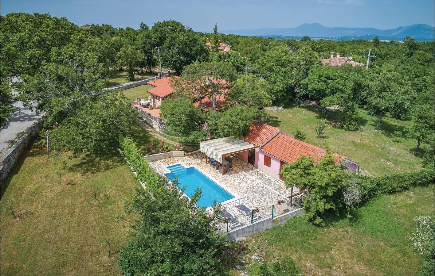 Casa de vacaciones para 6 personas con terraza in Labin, Costa Este de Istria