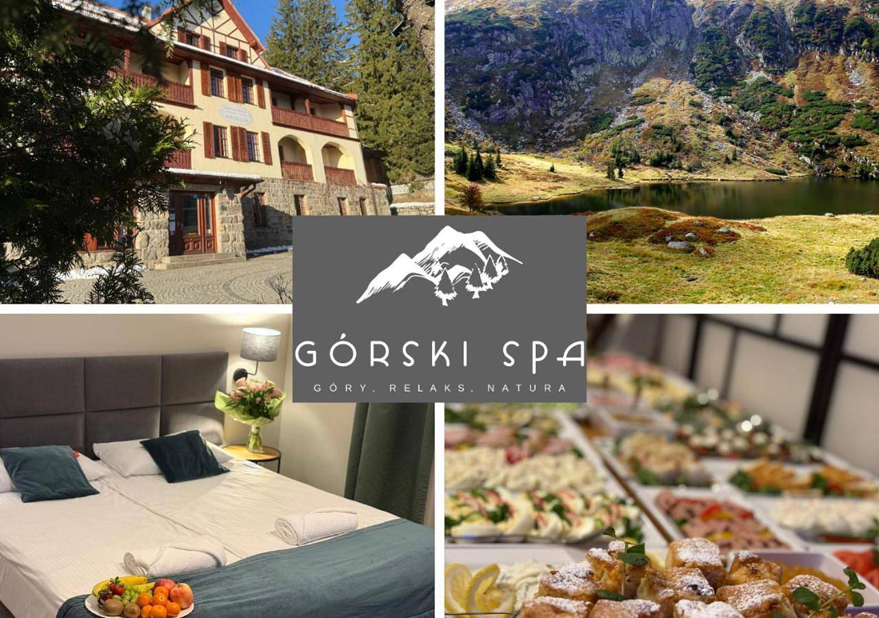 Górski Spa Karpacz w pobliżu wyciągów in Karpacz, Sudety (Polska)