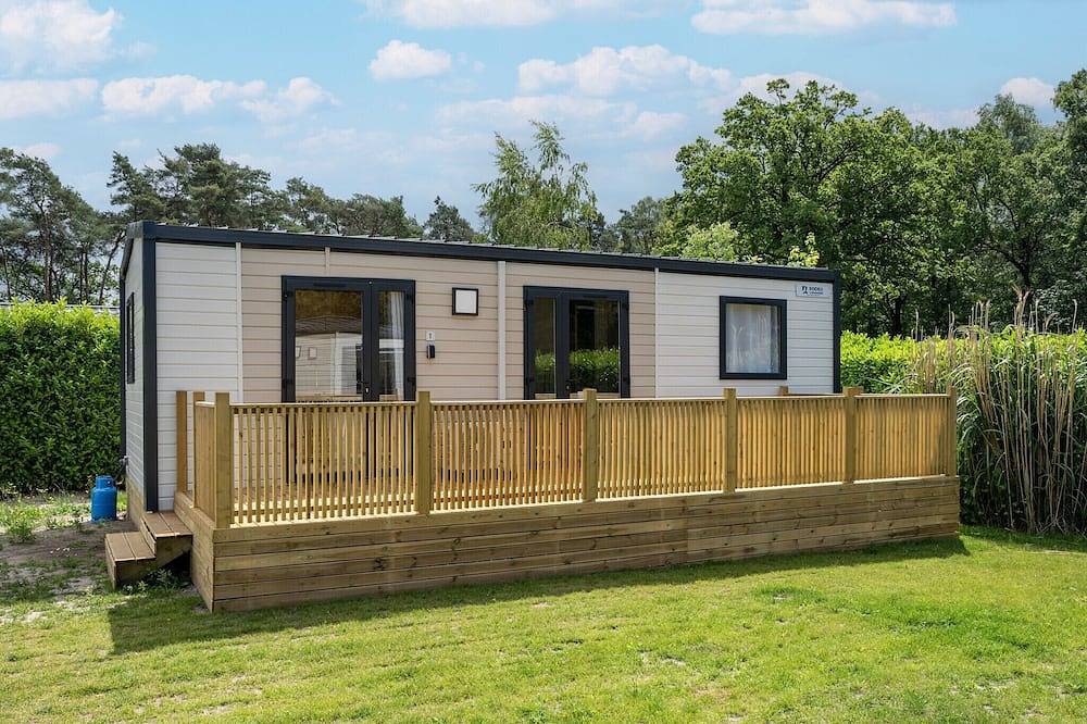Encantadora caravana con terraza para 6 in Lembeke, Kaprijke