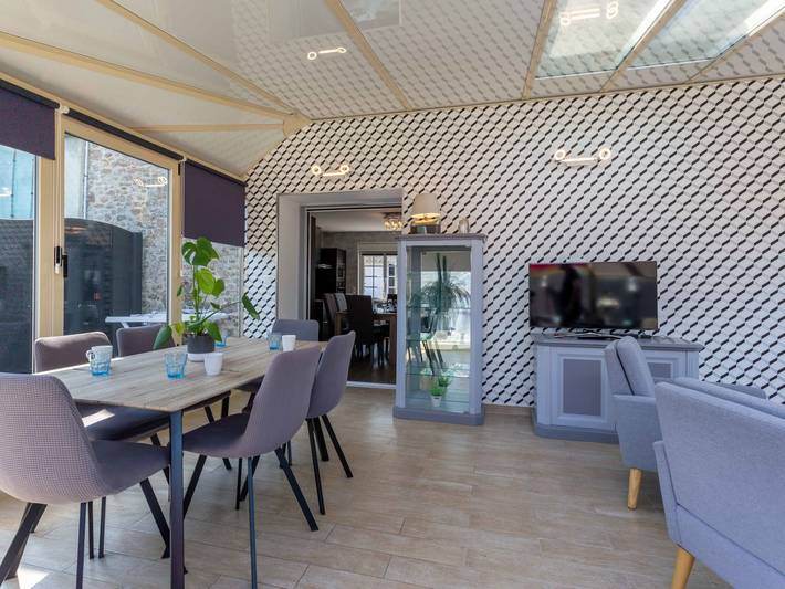 Location de vacances pour 8 personnes, avec jardin et terrasse à Créances - 3