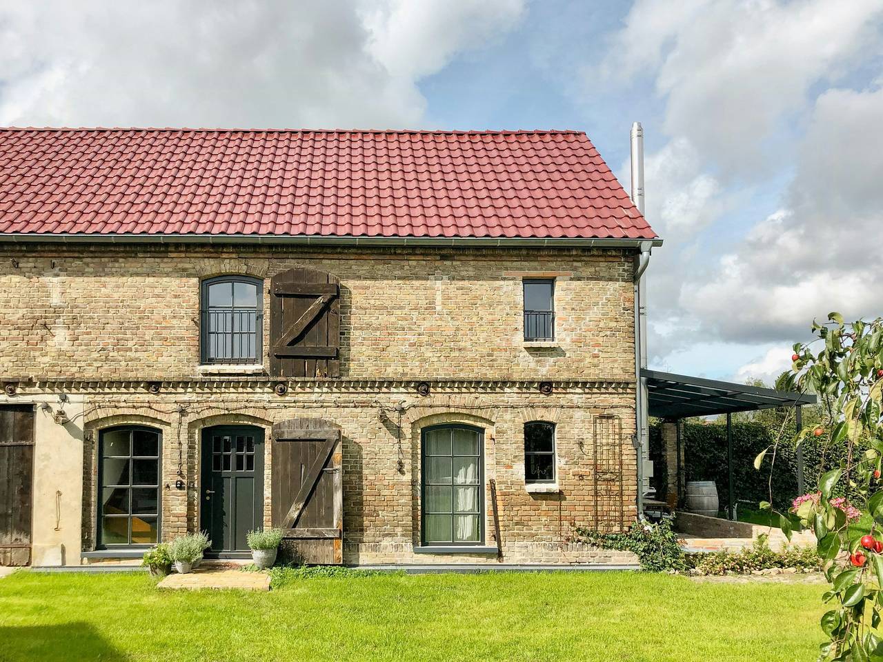 Ganze Wohnung, Scheunenidylle mit Blick über weite Felder in Naturschutzgebiet Nuthe-Nieplitz-Niederung, Mittelmark