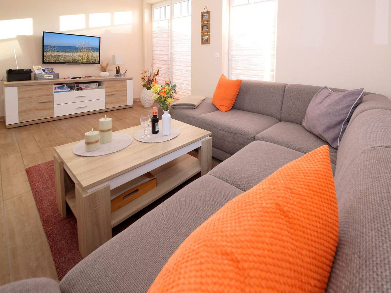 Ganze Ferienwohnung, Seestern · Balkon · nur 300 m Strand - Unterkunft Seestern, Wlan, ca. 250m zum Strand in Börgerende, Börgerende-Rethwisch