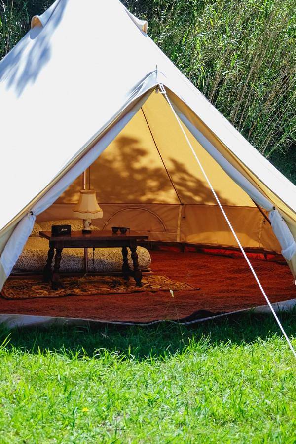 Tent in San Juan de Luz, Region de Bayona