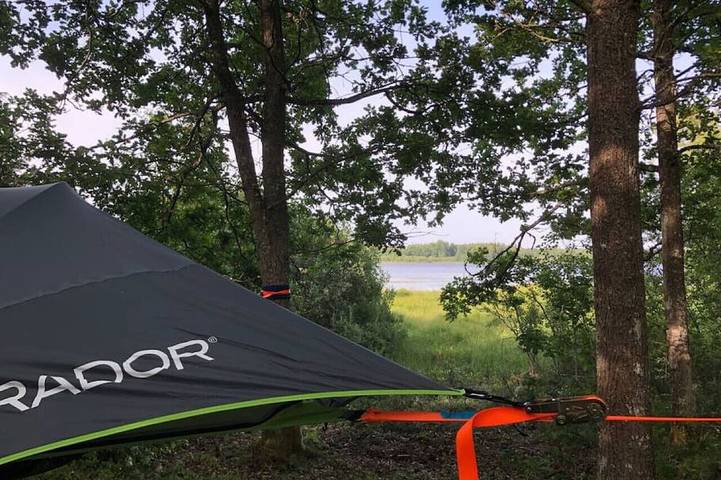 Camping voor 2 personen, met tuin in Zuid-Zweden