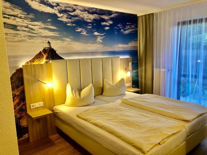 Hotel für 2 Personen, mit Terrasse und Garten sowie Ausblick in Tautenhain