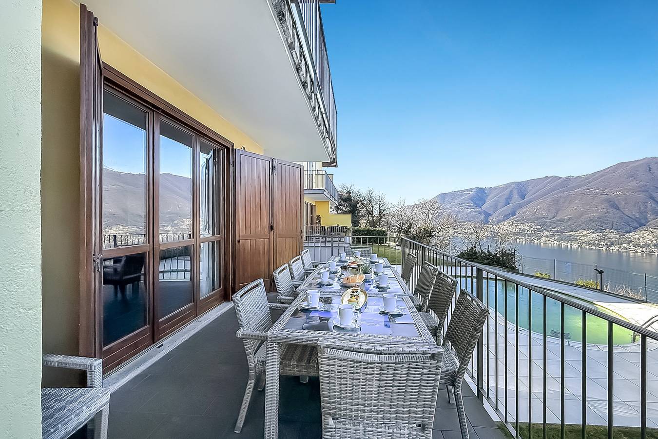 Hel lejlighed, Ferielejlighed for 10 personer med terrasse in Molina (Faggeto Lario), Faggeto Lario