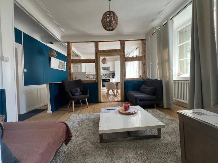 Gîte pour 4 personnes, avec vue, animaux acceptés à Porrentruy
