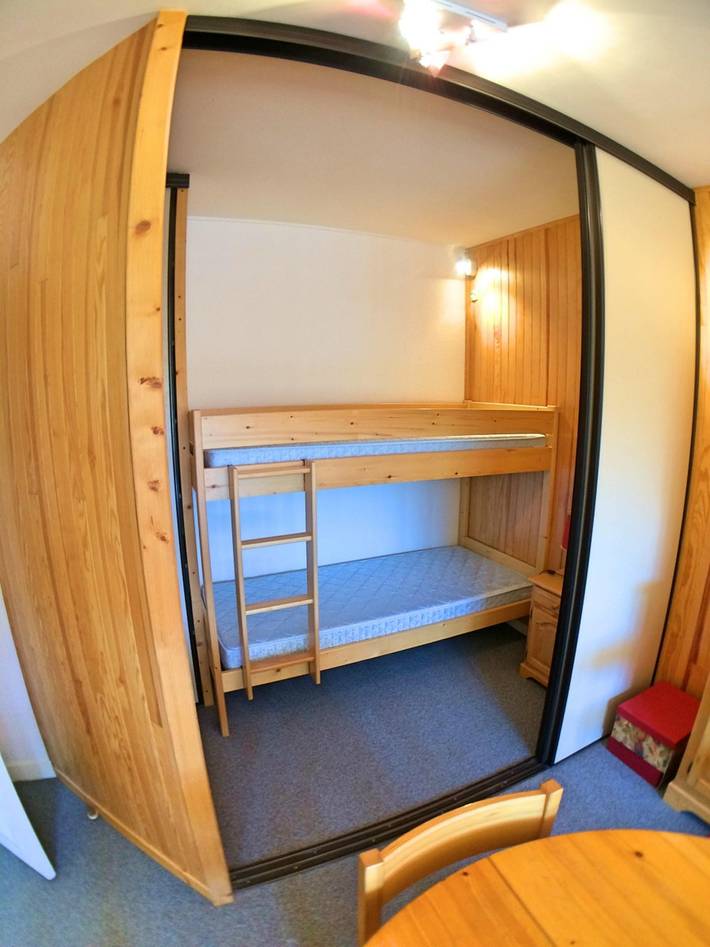 Chalet pour 4 personnes, avec balcon à Vars