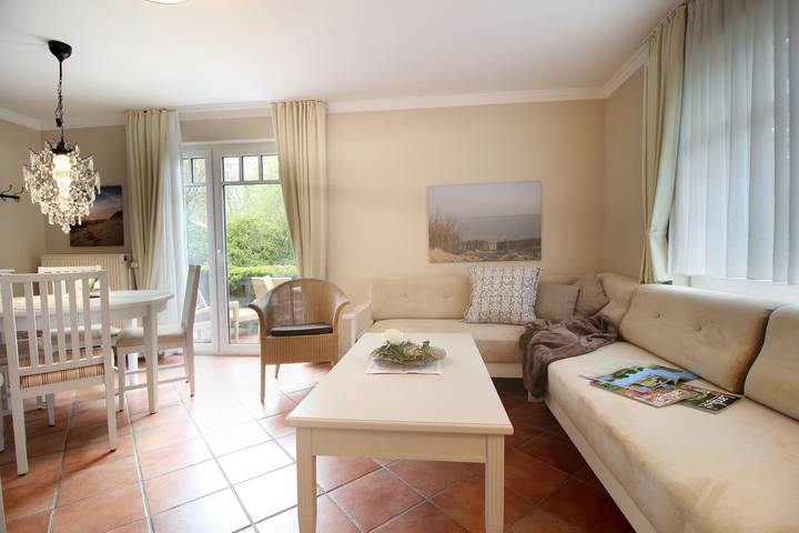 Ferienwohnung für 3 Personen, mit Garten und Sauna