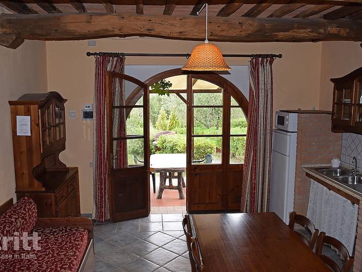 Ferienhaus für 6 Personen, mit Terrasse und Balkon/Terrasse in Riparbella - 2