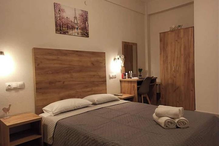 Apartment for 3 people, with garden and balcony in Kavos