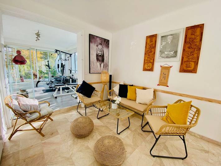 Gîte pour 8 personnes, avec Terrasse et Jardin dans Passay