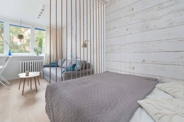 Ganze Ferienwohnung, Functional Studio | 15 minutes to the Beach | Smart Tv in Glettkau, Danzig