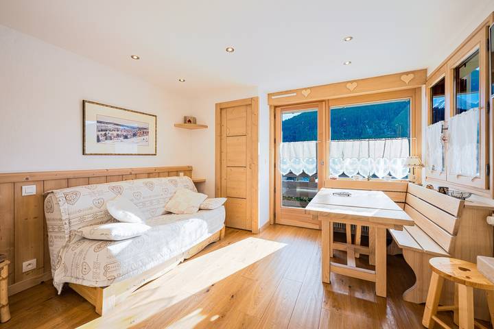 Ganze Wohnung, Ferienwohnung für 4 Personen mit Balkon in Le Grand-Bornand, Annecy und Umgebung