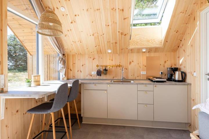 Camping für 2 Personen, mit Ausblick und Garten sowie Seeblick in Dänemark - 4