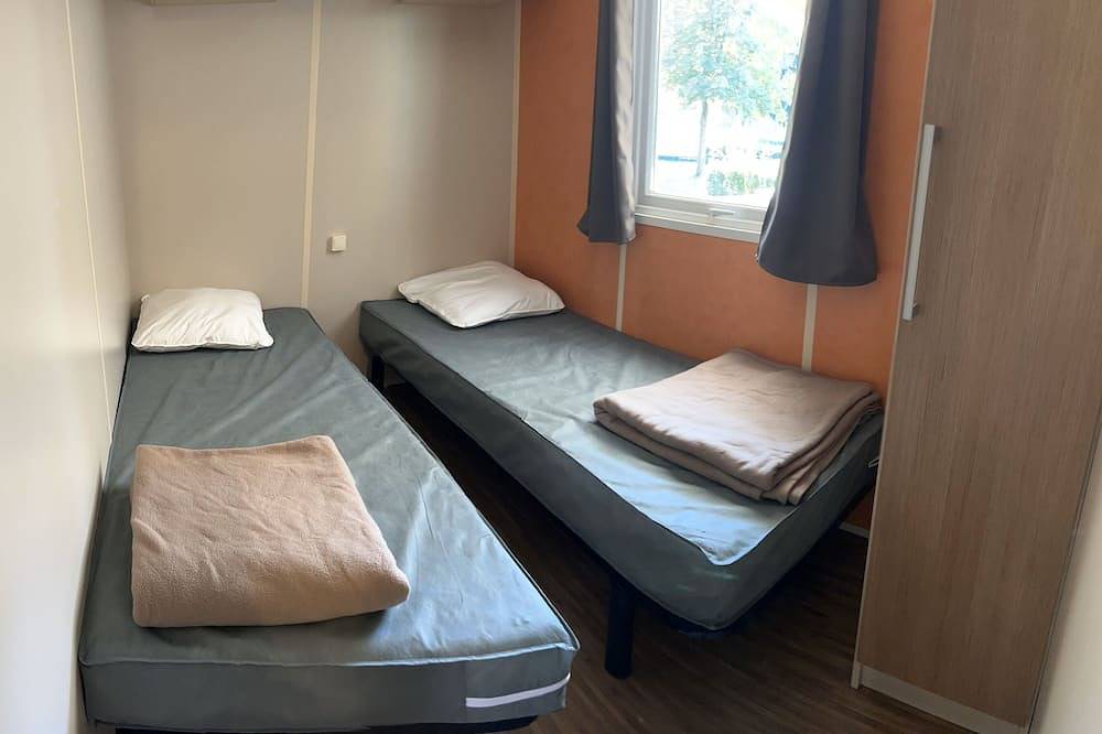 Mobil Home Camping Ile du Rhin en Alsace in Biesheim, Colmar region