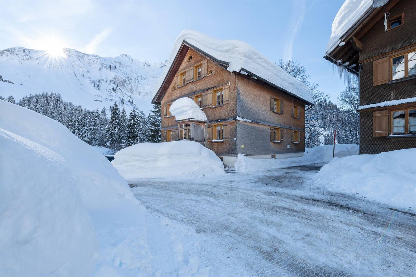 Geheel vakantieappartement, Vakantiehuis, douche of bad, 4 of meer slaapkamers in Schröcken, Bregenzerwoud