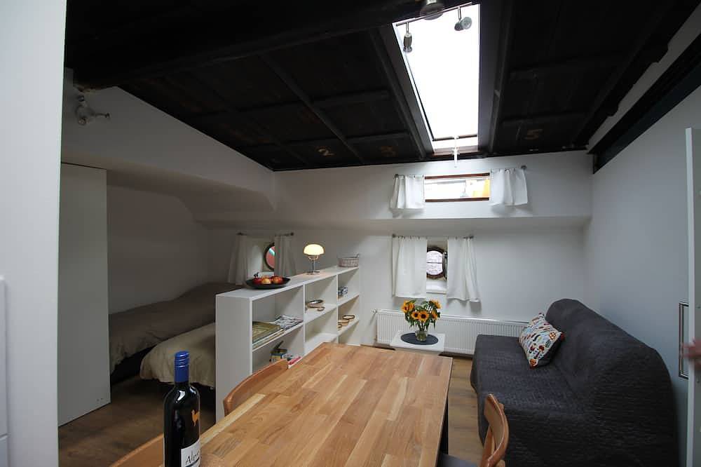 Cosy houseboat studio in the old city center in Nederlandse kust