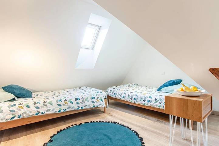 Gîte pour 6 personnes, avec vue ainsi que terrasse et sauna à Rodern - 4