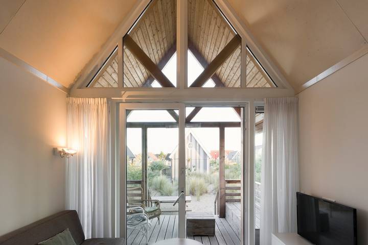 Chalet für 4 Personen, mit Balkon/Terrasse und Terrasse in Zeeland - 3