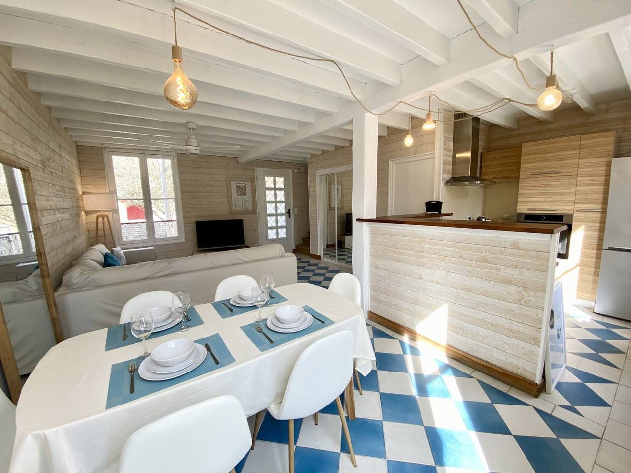 Maison mitoyenne, proche plage, au calme in Le Moulleau, La Teste-de-Buch