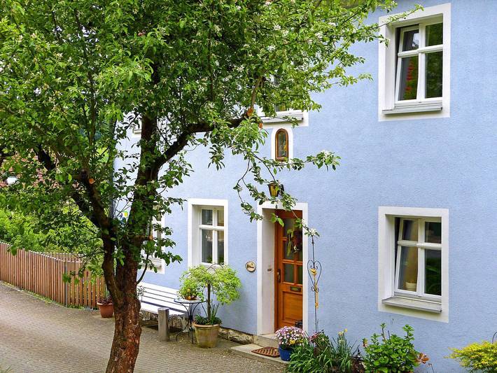 Ferienwohnung für 3 Personen, mit Terrasse und Garten sowie Pool und Ausblick in der Fränkische Schweiz - 2