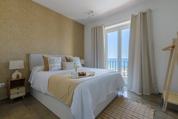 Ferienwohnung mit Meerblick für 6 Personen, mit Meerblick und Balkon/Terrasse in Malaga