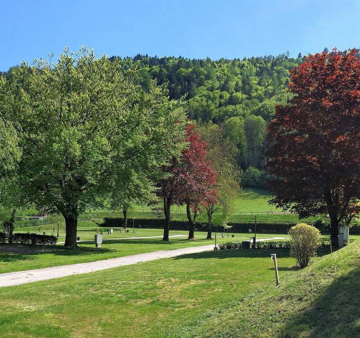 Camping für 6 Personen, mit Seeblick und Garten sowie Ausblick in Österreich - 4