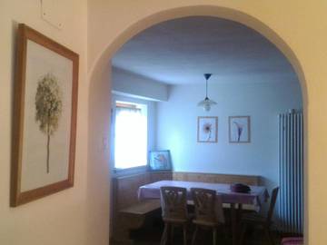 Gîte pour 4 personnes, avec vue et jardin, adapté aux familles à Canal San Bovo