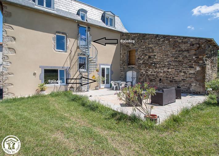Gîte pour 6 personnes, avec sauna ainsi que jacuzzi et jardin à Montaigut-le-Blanc - 2