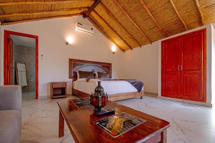 Maison d’hôte pour 2 personnes, avec jardin et piscine ainsi que bassin pour enfant et vue, animaux acceptés à Tameslouht - 4