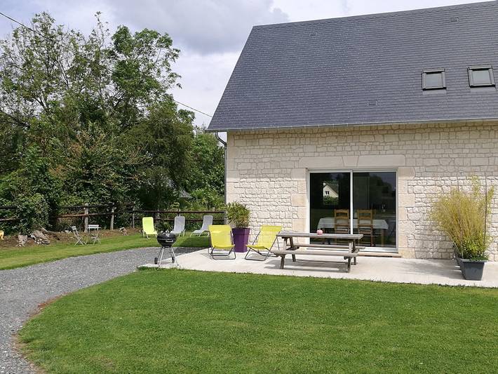 Gîte pour 4 personnes, avec terrasse et jardin, animaux acceptés dans le Calvados - 2