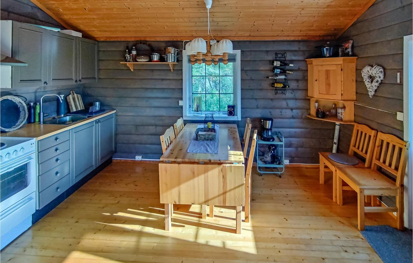 Ferienhaus für 6 Personen mit Sauna in Bjerkreim