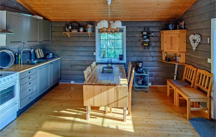 Ferienhaus für 6 Personen mit Garten in Bjerkreim