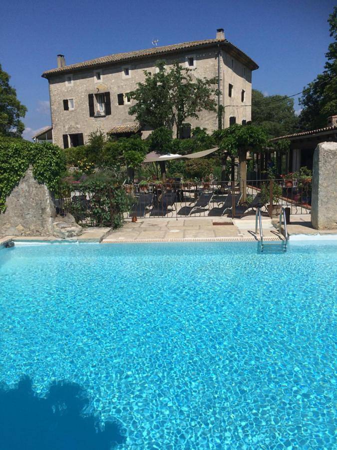 Double Room with Garden View in Sauve, Région du Vigan