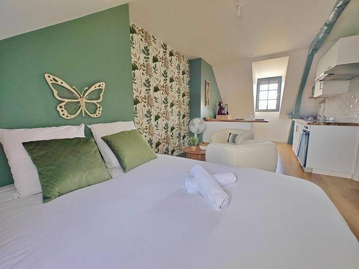 Gîte pour 2 personnes, animaux acceptés à Brive-la-Gaillarde