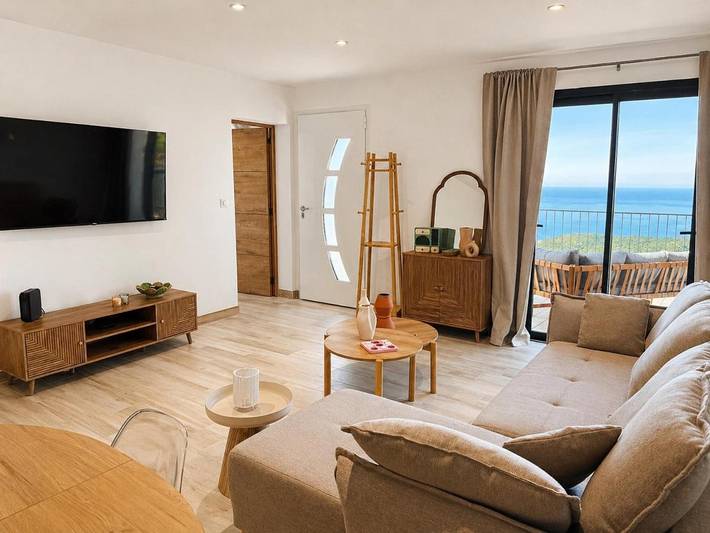 Gîte pour 3 personnes, avec terrasse et vue à Villanova - 4