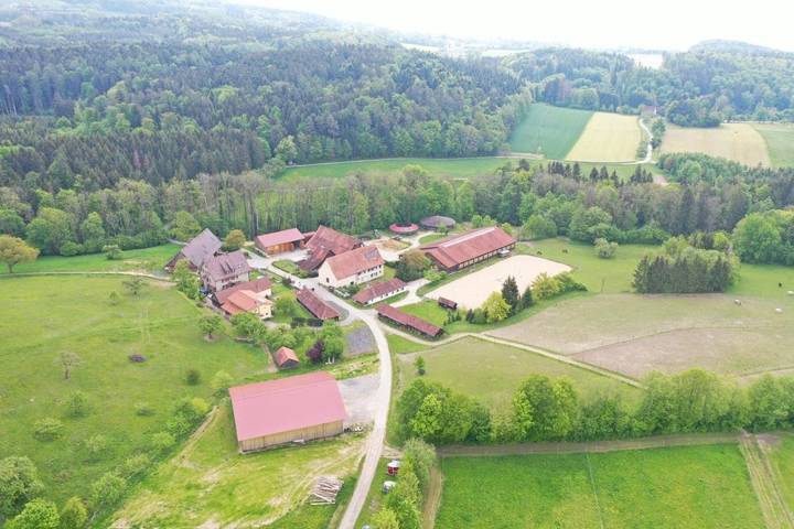 Ferienwohnung, mit Garten und Ausblick in Bermatingen