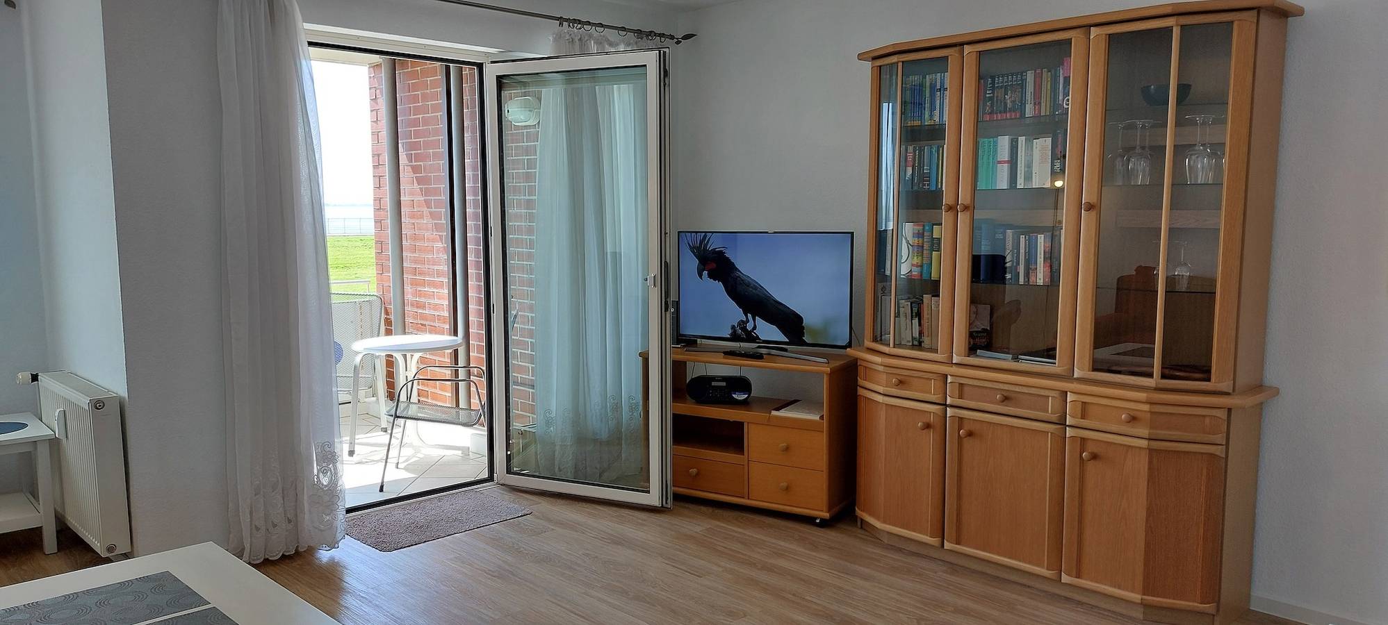 Ganze Ferienwohnung, Exklusive Ferienwohnung am Südstrand mit Wintergarten & Hafenblick | Wohnung 113 in Südstrand (gebührenfrei), Wilhelmshaven