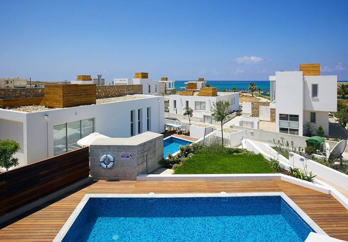 Location de vacances pour 2 personnes, avec balcon ainsi que vue sur l’océan et piscine à Paphos (ville) - 3