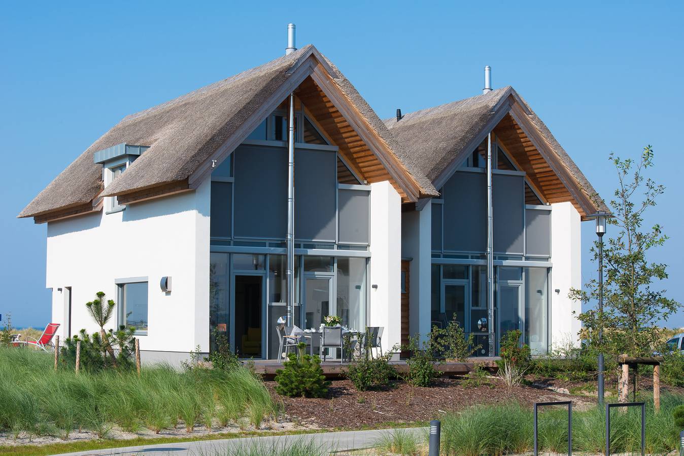 Ostsee - Reetdachhaus Nr. 37 "Renate" im Strand Resort in Steinwarder, Heiligenhafen