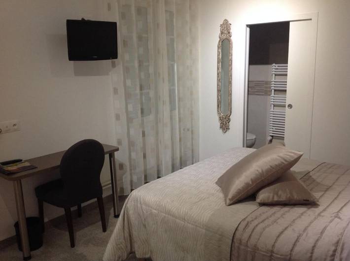 Hôtel pour 2 personnes, avec jardin ainsi que vue et terrasse à Hambye - 3