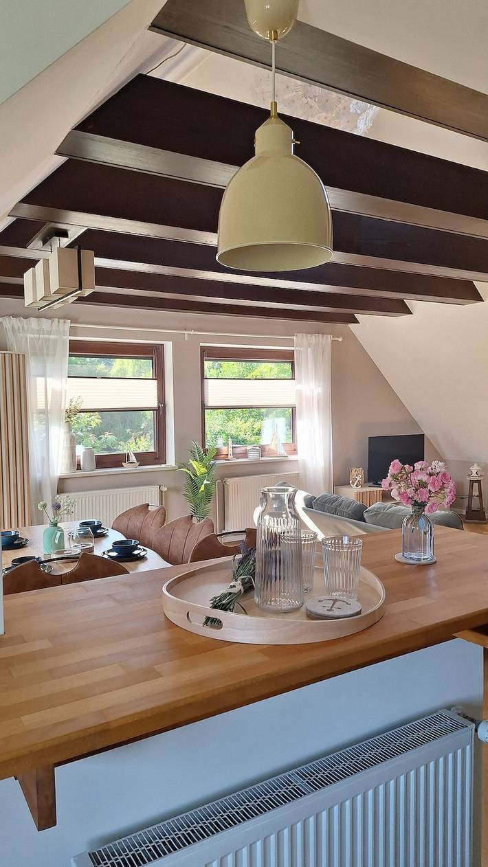 Ferienwohnung für 4 Personen, mit Garten in Papendorf