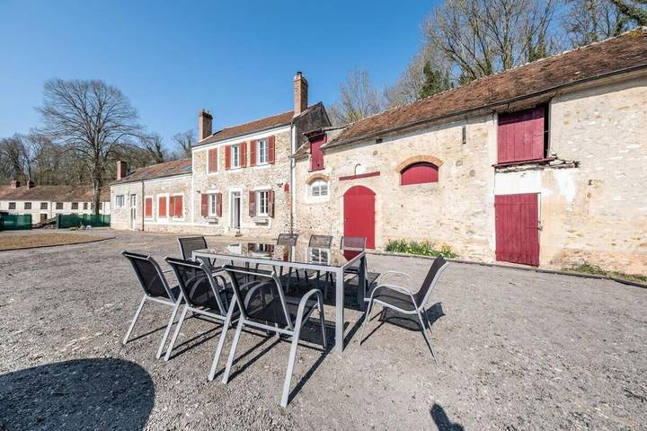 Maison de vacances pour 15 personnes, avec jardin