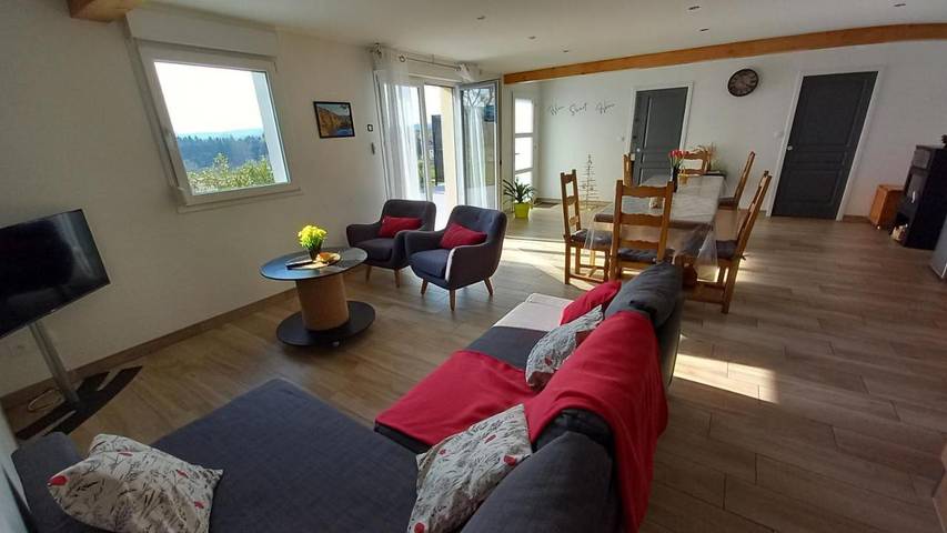 Location de vacances pour 10 personnes, avec terrasse et vue à Champ-le-Duc - 3