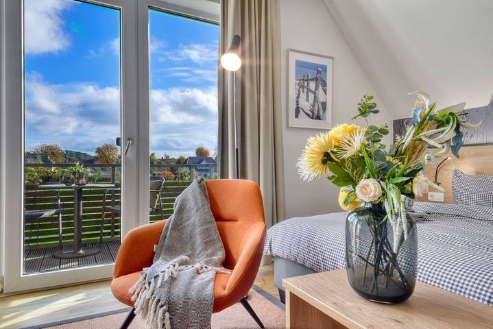 Ferienwohnung für 2 Personen, mit Balkon und Garten in Wreechen