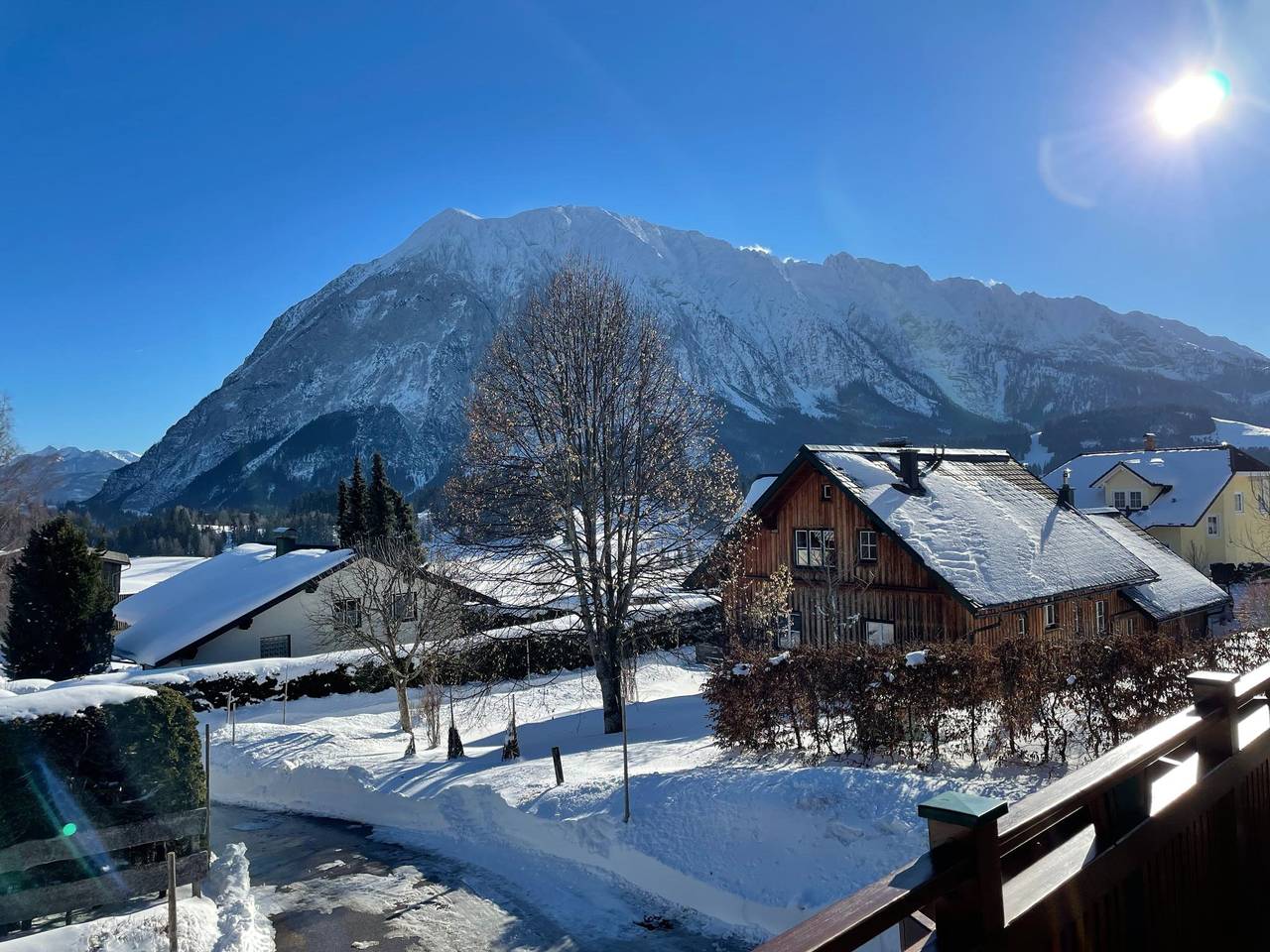 Stilvolles Landhaus an der Piste mit Bergblick in Tauplitz, Totes Gebirge