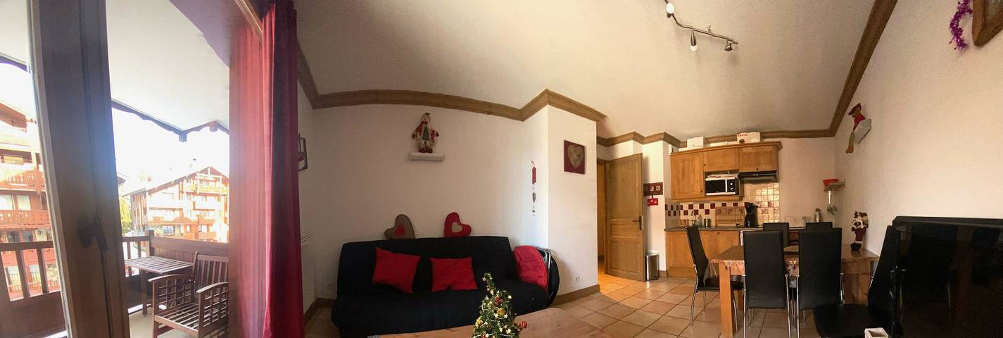 Appartement entier, 42 m2 - 2P+Cab - 4/6 pers in Prapoutel, Les Adrets