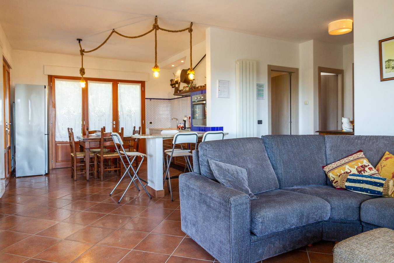 Villa "Glicine - Colleberto" con vista mare, terrazza privata e Wi-Fi in Follonica, Costa degli Etruschi