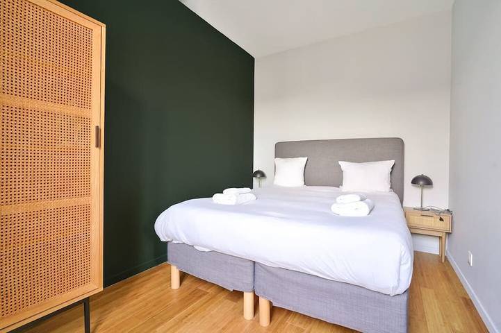 Ganze Wohnung, Lovely 1Br flat with direct access to subway, streetcar, and Rer in Vitry-sur-Seine, Val-de-Marne